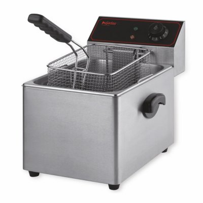 PUJADAS Friteuse Professionnelle &agrave;&nbsp; Poser Inox 8 Litres - 
