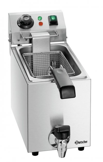 BARTSCHER Friteuse Professionnelle Snack I Plus - 2,5 Litres - - - Acier inoxydable2,5 200x530x340mm