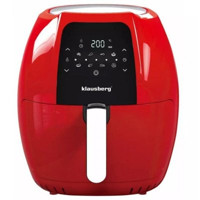 KLAUSBERG Friteuse sans graisse -  - KB-7571 - 1800W - 77L - Rouge