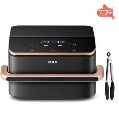 COSORI Friteuse sans huile 10L Twinfry Chef &Eacute;dition KOSP0027EUN 