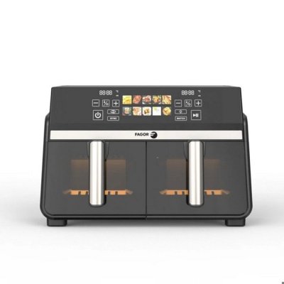  Friteuse sans huile 2x5l 2200w noir - Fagor - fg8633