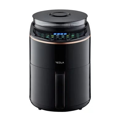 TESLA Friteuse sans huile 4.5l 1500w noir - AF450BCS - 