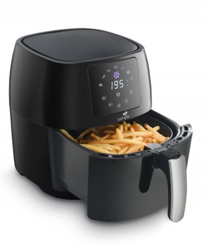 SENYA Friteuse sans huile &agrave; air chaud 4,5l my air cook