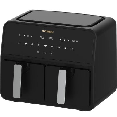 HYUNDAI Friteuse sans huile - Air Fryer 9l Double Tiroir