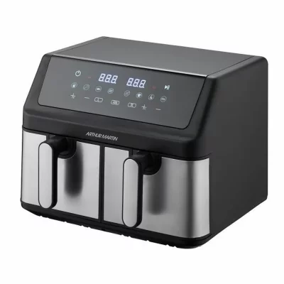 ARTHUR MARTIN Friteuse sans huile -  - AMPF9 - 2 cuves de 4,5L - 2000W - Affichage LED 