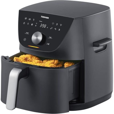 TOSHIBA Friteuse sans huile Capacit&eacute; 7,4L - 8 programmes de cuisson - 1850W