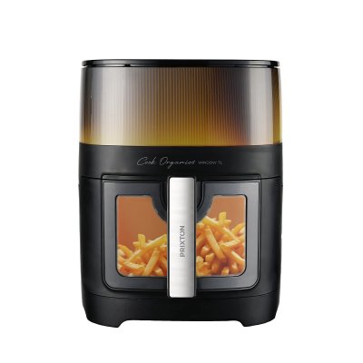 PRIXTON Friteuse sans huile Cook Organics 7 litres - &Eacute;cran tactile - Design lumineux et fen&ecirc;tre 