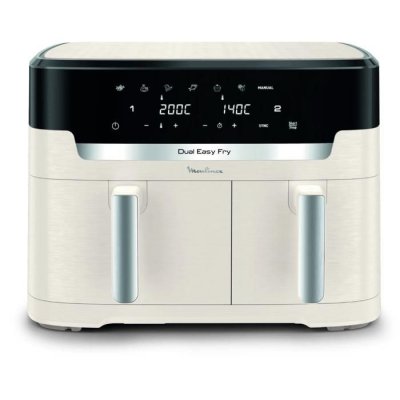 MOULINEX Friteuse sans huile Easy Fry Dual XXL EZ942AF0 10,5 L