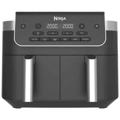 NINJA Friteuse sans huile  DZ801EU Foodi Max Dualzone 6-en-1 7,6L Noir