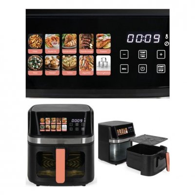 LIVOO Friteuse sans huile - - WDOC343CO - 8L - 1700W - Multifonctionnelle