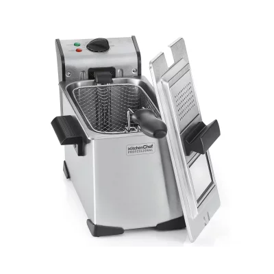 KITCHEN CHEF friteuse simple 3.5l 2000w inox - kcpfr35x