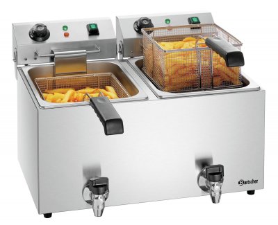 BARTSCHER Friteuse Snack IV Plus 2 x 5,5 Litres 