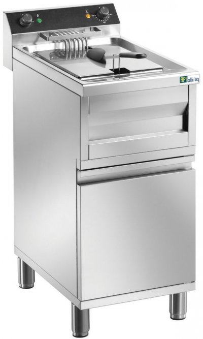 AFI COLLIN LUCY Friteuse sur Meuble Electrique en Inox - 12 L - 