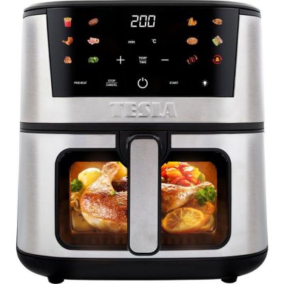 TESLA Friteuse  Aircook Q60 Xxl Pro 7l 1600w Technologie Heat2flow