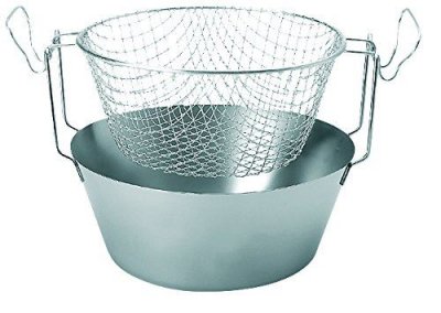 Friteuse traditionnelle avec bassine inox 20 cm Artame