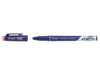 PILOT FriXion Fineliner - 1 Feutre d'&eacute;criture - Rose Clair - Pointe Fine