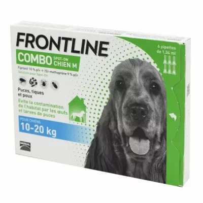 FRONTLINE  Combo Chien 10-20kg - 6 Pipettes