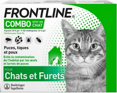 FRONTLINE  Combo Pour Chat 3 Pipettes