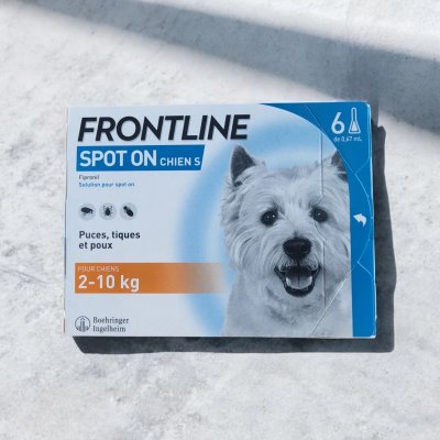 FRONTLINE  Spot On chien 2-10kg - 6 pipettes