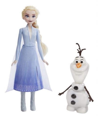 LA REINE DES NEIGES Frozen 2 olaf et elsa parlant et brillant