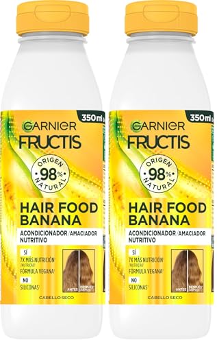 GARNIER FRUCTIS HAIR FOOD apr&egrave;s-shampooing ultra nourrissant banane 350 ml