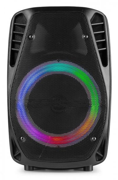 FENTON Ft8led-mk2 - Enceinte Sono Portable Avec Batterie Et Leds Int&eacute;gr&eacute;es