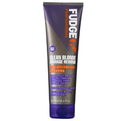 FUDGE  Professional Clean Blonde Damage Rewind Shampooing Tonifiant
