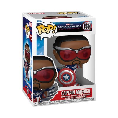 FUNKO Fugurines  Pop Marvel Brave New World Captain america - Neuf