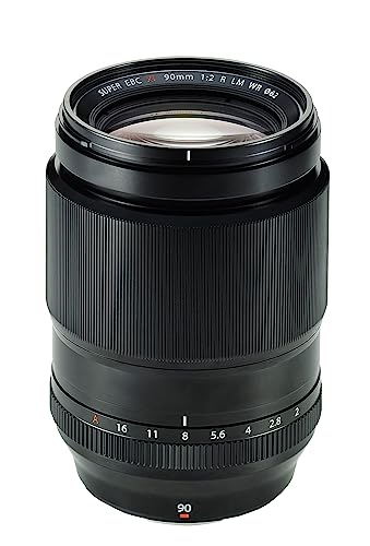 FUJIFILM FUJI XF 90MM F2 R LM WR Black + HOYA 62mm PRO 1D Protector