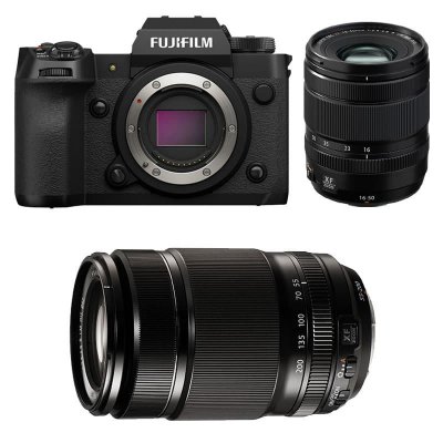 FUJIFILM  appareil photo hybride x-h2 + 16-50 + 55-200 