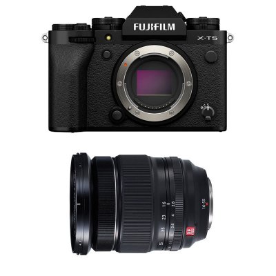 FUJIFILM  appareil photo hybride x-t5 noir + 16-55mm