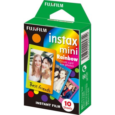 FUJIFILM  Instax Mini Rainbow Film 10 poses