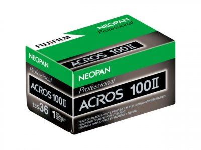 FUJIFILM  Neopan Acros 100 Ii 135/36 Reel Vert,Noir