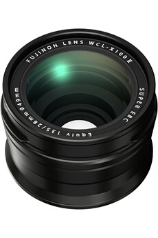 FUJIFILM  WCL-X100&nbsp;II Lentille de Conversion Grand Angle Noir/Gris