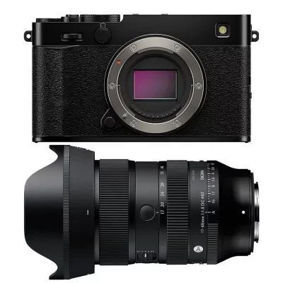 FUJIFILM  X-E5 Noir + SIGMA 17-40mm f/1.8 - Neuf