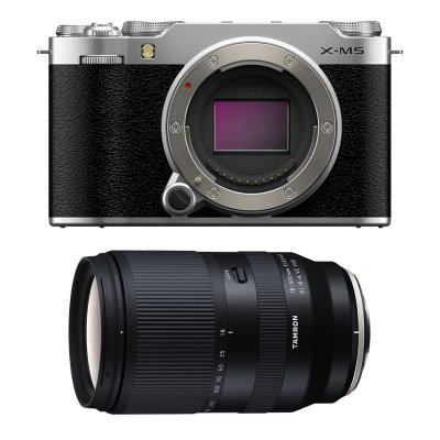FUJIFILM  X-M5 Silver + Objectif TAMRON 18-300 mm F/3,5-6,3 Di III-A VC VXD