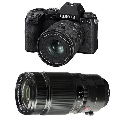 FUJIFILM  X-S20 NOIR + 16-50mm + 50-140mm - Neuf