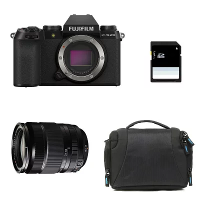 FUJIFILM  X-S20 NOIR + 18-135mm Garanti 3 ans + Sac + Carte SD 8 Go