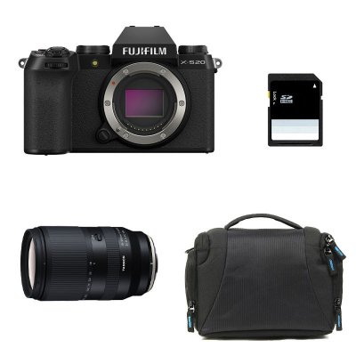 FUJIFILM  X-S20 NOIR + TAMRON 18-300mm + Sac + Carte SD 8 Go - Neuf