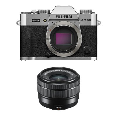 FUJIFILM  X-T30 III ARGENT + Objectif 15-45mm f/3.5-5.6 OIS