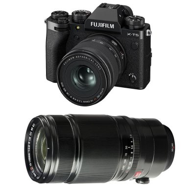 FUJIFILM  X-T5 NOIR + 16-50mm + 50-140mm - Neuf