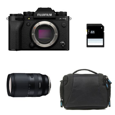FUJIFILM  X-T5 NOIR + TAMRON 18-300mm + Sac + Carte SD 8 Go