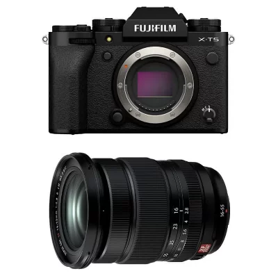 FUJIFILM  X-T5 Noir + XF 16-55mm f/2.8 LM WR II Garanti 3 ans