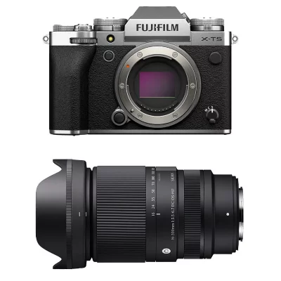FUJIFILM  X-T5 Silver + SIGMA 16-300mm f/3.5-6.7 DC OS Contemporary