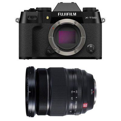 FUJIFILM  X-T50 NOIR + 16-55 Garanti 3 ans