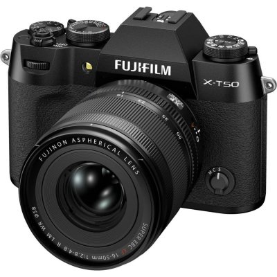 FUJIFILM  X-T50 + XF 16-50mm Noir