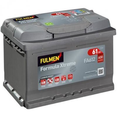 FULMEN  - Batterie voiture  Formula Xtreme FA612 12V 60Ah 600A