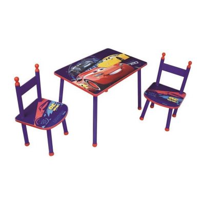 FUN HOUSE  Disney Cars table+2 chaises pour enfant
