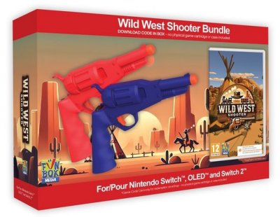 JUST FOR GAMES Funbox Media Wild West Shooter 2 Revolver Bundle