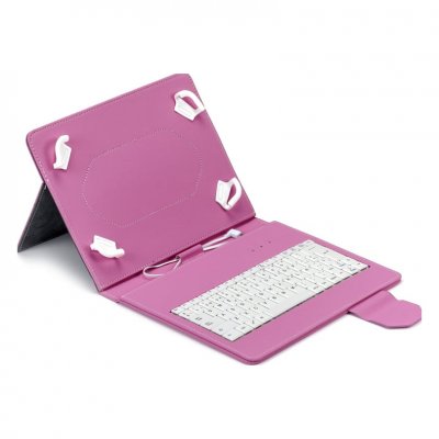 MAILLON TECHNOLOGIQUE Funda tablet maillon urban keyboard usb 9.7""-10.2"" rosa MTKEYUSBPINK